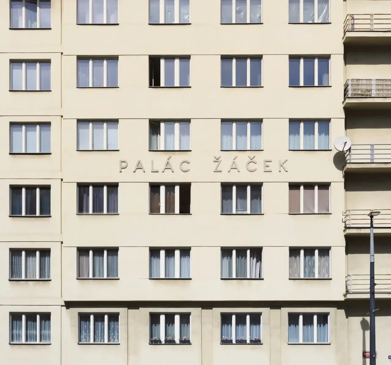 Praha 3, Palác Žáček